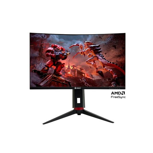 Monitor curvo gaming TEROS TE-2766G, 27" FHD VA, 180 Hz, 1 ms, HDMI, DP, PIVOT