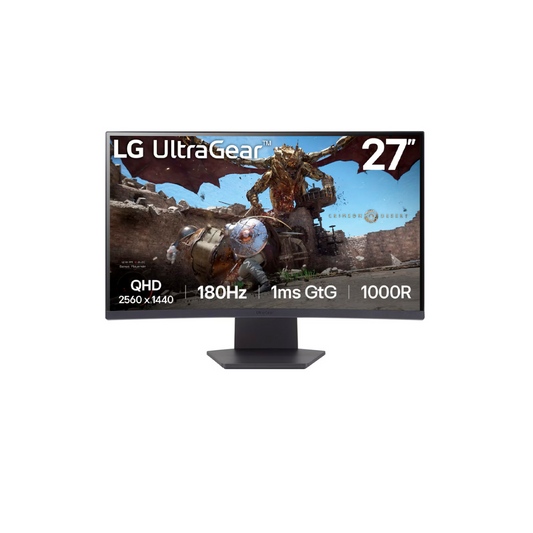 Monitor Gamer LG 27" UltraGear Curvo (1000R) QHD VA (2560x1440) HDMIx2/DP/HP-OUT