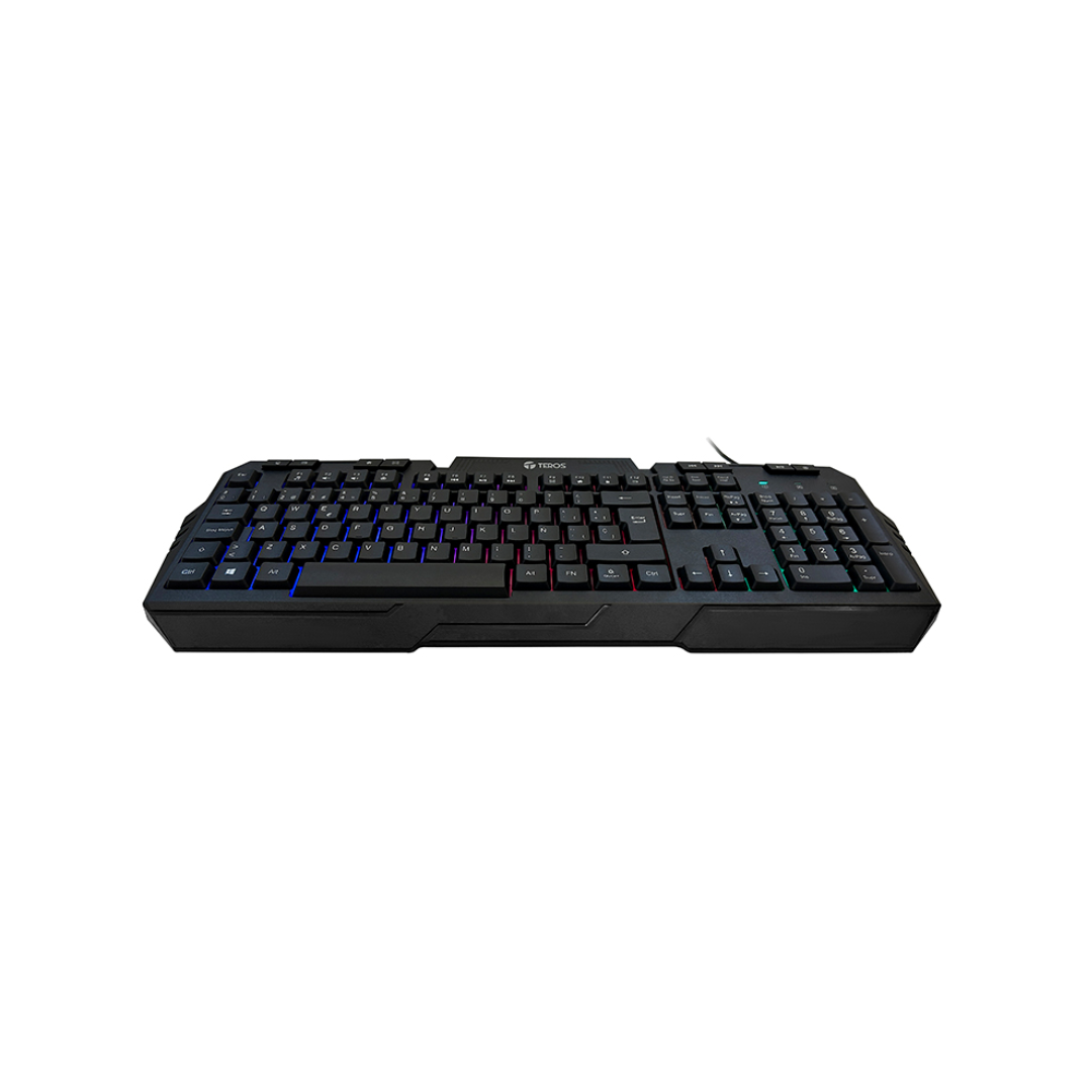 Combo Teros TE-4063N Teclado Multimedia Mouse Headset Mouse Pad